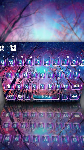 Neon Pink Galaxy Keyboard Theme for PC  Mac  Windows 7810  Free  Download  Napkforpccom